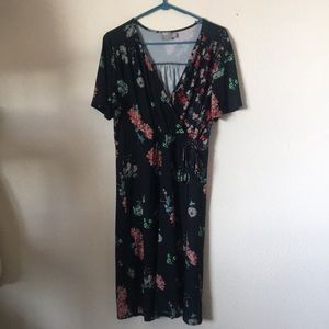ASOS Floral Wrap Dress